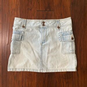 Y2K Old Navy Cargo Jean Skirt 31